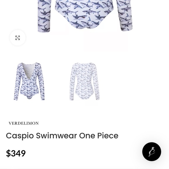 Verdelimon Caspio Swimwear One Piece long sleeve - Picture 6 of 6